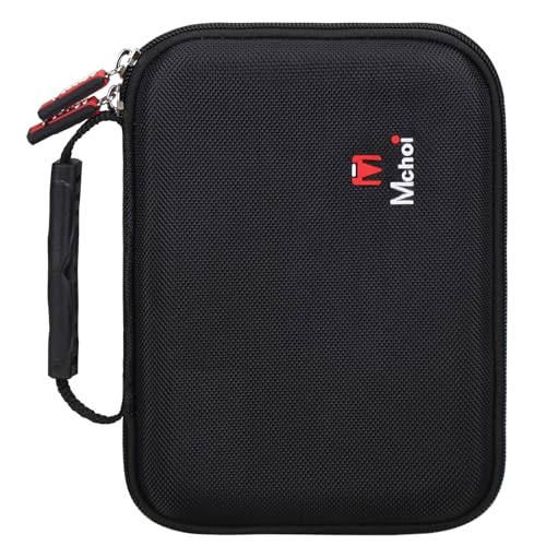 Mchoi Hard Case for Andis Professional T-Outliner Beard/Hair Trimmer, Model GTO 04710/04603/ 04775, with Mesh Pocket for Combs and Accessories, Case Only