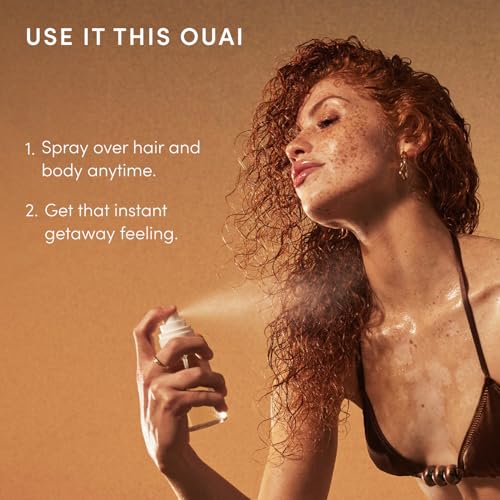 OUAI St. Barts Hair & Body Mist - Tropical Fragrance Spray 3.3oz