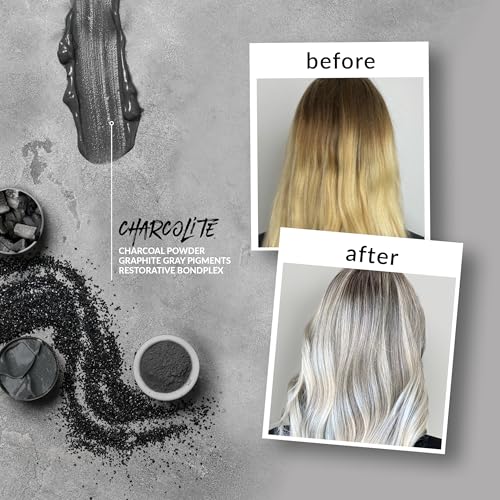 Charcolite Charcoal Bleach Powder - Lifts 10 Levels with Cool Toning