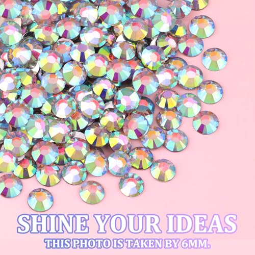 TINKRSTUFF 30,000 Pcs AB Rhinestones Bedazzling Kit with Jewelry Glue for Crafts & Nail Art