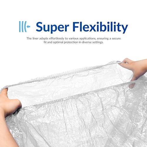 Disposable Pedicure Liners - 48" x 48" Spa Foot Liners (400 pcs)