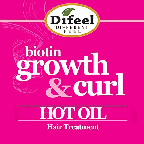 Difeel Biotin Hot Oil Treatment for Curly Hair - 7.1 oz
