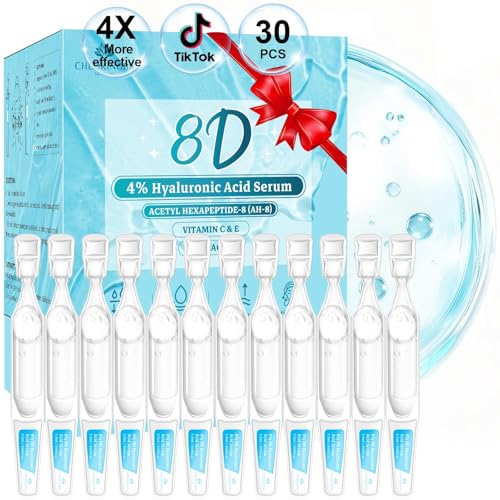 4% Hyaluronic Acid Serum 30 Pack - 8D HA Peptide Complex