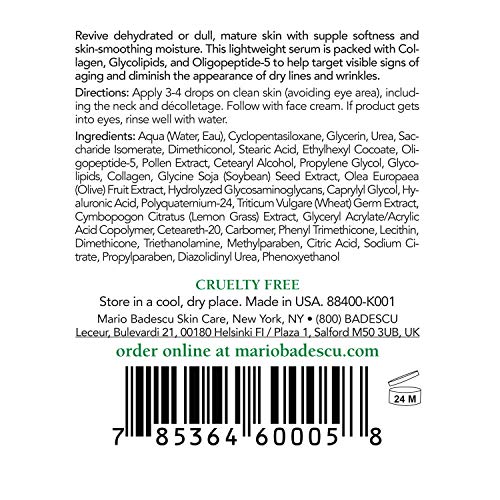 Mario Badescu Corrective Complex Emulsion Multi-corrective Face Serum | Lightweight, Anti-aging Skin Care Serum | Face Care that Softens Dry Fine Lines & Wrinkles | 1 Fl Oz