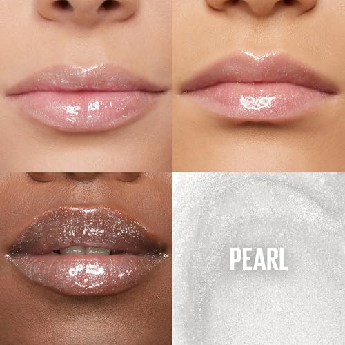 Maybelline Lifter Gloss Pearl - Hydrating Lip Gloss with Hyaluronic Acid