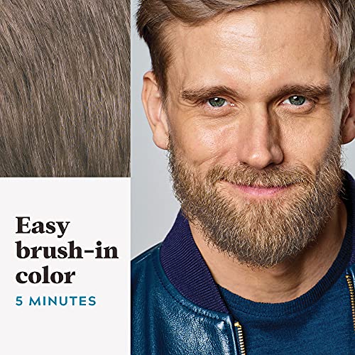 Just For Men Beard Dye Light Brown M-25 with Brush