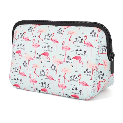 Waterproof Neoprene Cosmetic Bag with Zipper Pouch