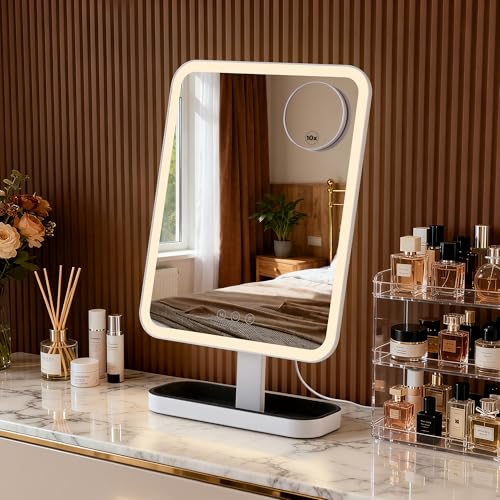 VORREMIRR Hollywood Vanity Mirror with Lights - 15"x12" Dimmable LED Makeup Mirror