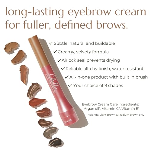 Chella Eyebrow Pencil Eyebrow Cream Combo, Blonde