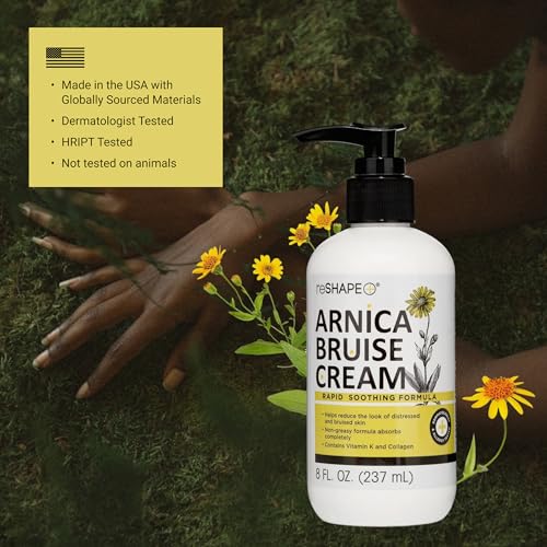Reshape+ Arnica Cream Bruise Relief 8oz (2-Pack)