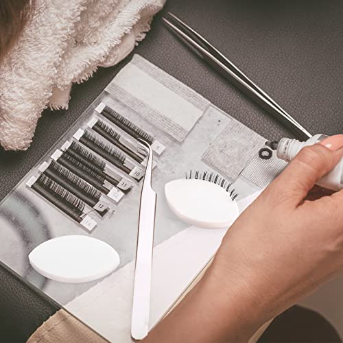 30Pcs Eye-Shaped Lash Extension Practice Sponges