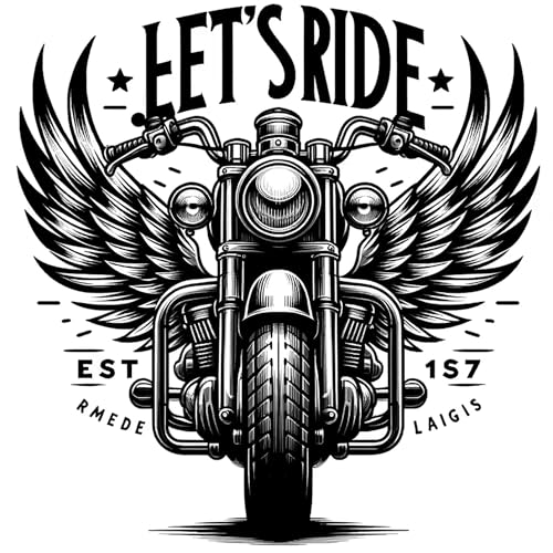 Temporary Tattoos 6 Sheets Waterproof Motorcycle Wing Design