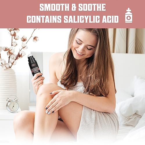 Viking Revolution Razor Bumps Treatment for Women - After Shave for Women Ingrown Hair Serum - Bump Stopper for Bikini Area with Salicylic Acid - Razor Burn Treatment 3.38 Fl Oz
