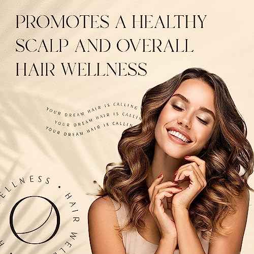 Olegna Biotin Hair Growth Oil for Women - Hair Serum for Frizzy and Damaged Hair - Prevents Hair Loss & Breakage - With Vitamin D & E + Hyaluronic Acid - 2oz