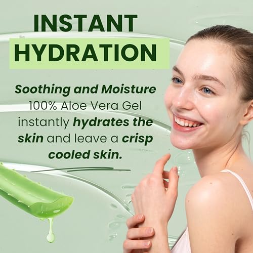 VENAMINE Aloe Vera Soothing Gel 300ml - Face & Body