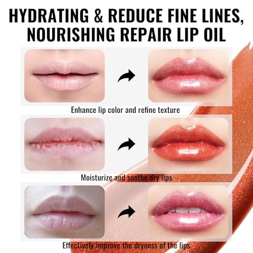 Oulac Shimmer Liquid Lipstick - High-Shine Glitter Lip Gloss