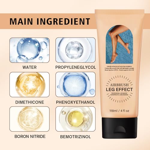 Waterproof Leg Makeup Full Coverage Concealer SPF 30