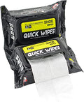 Mygezi 2 Pack Shoe Wipes Cleaner - 60 Disposable Quick Wipes for Dirt & Stains