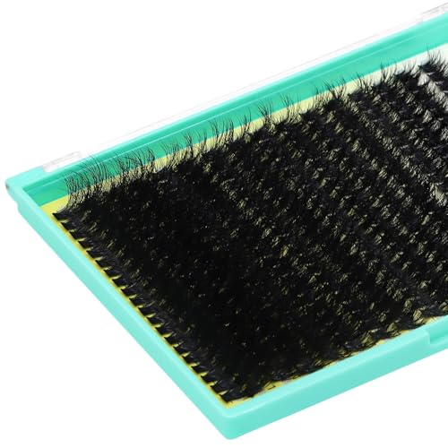 C Curl Single Length Eyelash Extension Trays, Ultra Black Eyelash Extensions, (9mm / 0.15mm), 16 Rows, Classic and Volume Lashing, New Lengths Lash Co.