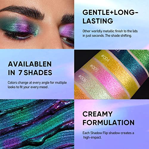Holographic Glitter Liquid Eyeshadow - Chameleon Aurora