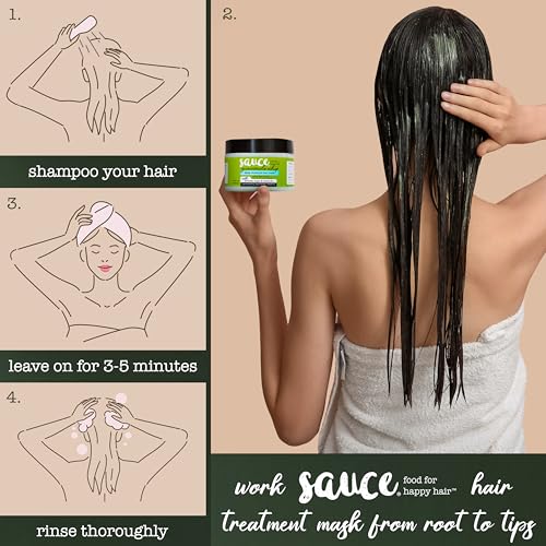 SAUCE Guacamole Whip Deep Conditioning Hair Mask 12oz