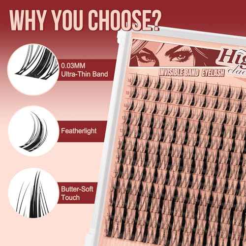 Higu clace Fairy-Lash-Clusters,144PCS Manga Lash-Clusters-Kit DIY Cluster Eyelash Extensions 10-18 mm, D Curl Lash Extension Kit with Lash Bond and Seal, Tweezers and Remover(Fairy-Kit-144pcs)