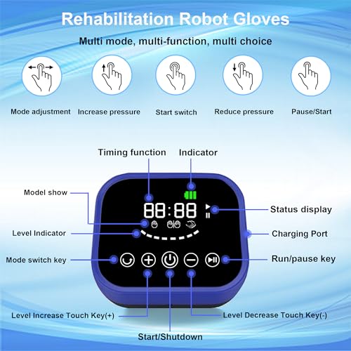LCNAYCN Stroke Rehabilitation Robot Gloves for Hand Recovery