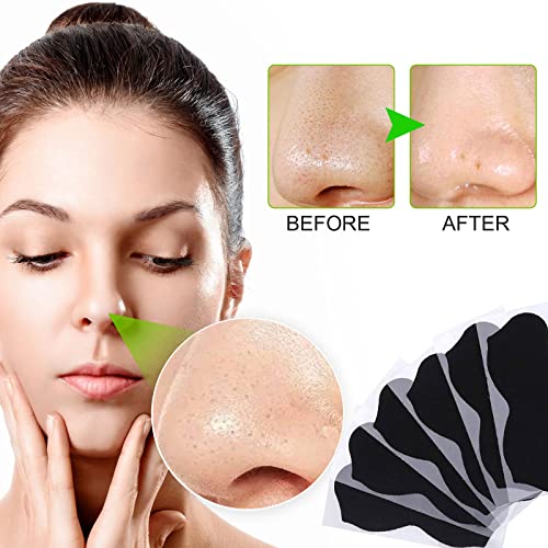 Charcoal Pore Strips for Blackheads - 80pc Nose Strips