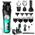 BILLAR 6 in 1 Professional Mens Grooming Kit for Mustache,Body, 17 Piece All-in-One Mens Grooming Kit and Hair Clipper, Nose, Ear,Body and Face, Electric Razor with Type-C Recharge Dock