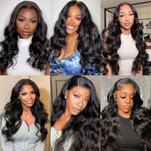 Body Wave Human Hair 3 Bundles 14 16 18 Inch Brazilian Virgin