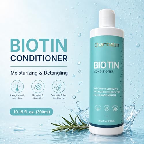 Biotin & Rosemary Shampoo Conditioner Set for Hair Loss