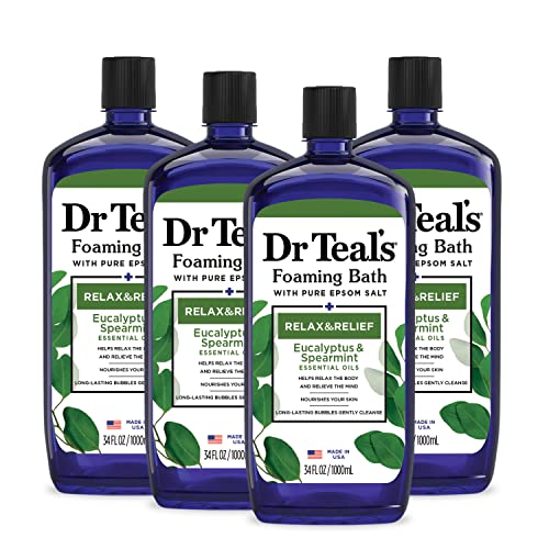 Eucalyptus & Spearmint Foaming Bath with Pure Epsom Salt - 34 fl oz