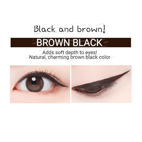 MACQUEEN - Waterproof Pen Eyeliner (Brown Black)