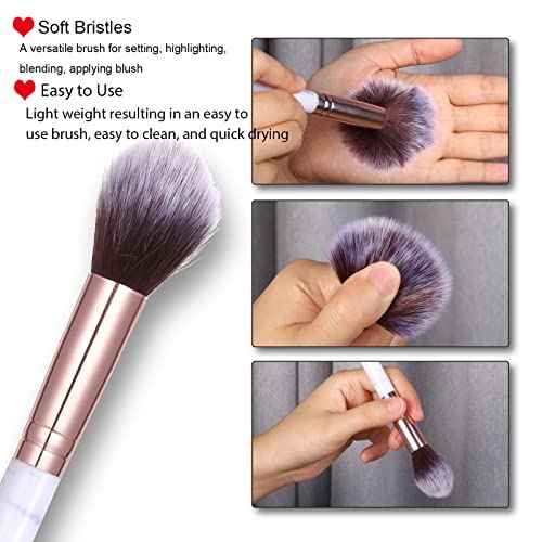 8 Colors Face Matte Blush Palette Shading Blusher - Buildable Facial Cheek Blusher Contour Bronzing Pressed Powder Makeup Pallet Women Gift Set (8 Colors Blush Contour Palette with brush)