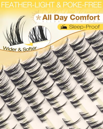 Mavphnee Short Manga Lash Clusters Kit 8-13MM - DIY Eyelash Extensions