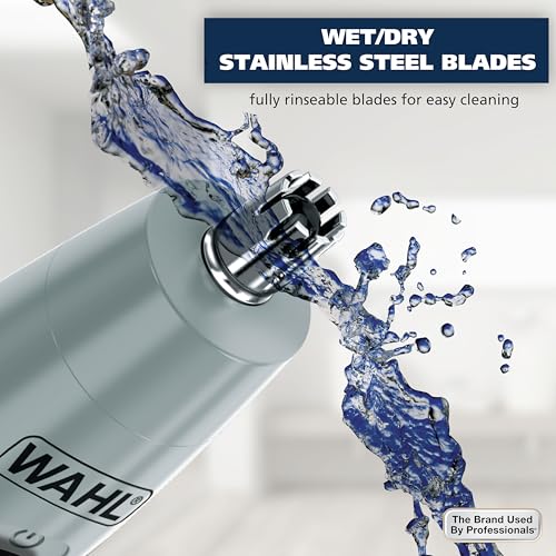 Wahl Clipper Battery Operated, Precision Ear and Nose Hair Trimmer for Men, Hygienic Nose Trimmer with Rinseable Blade for Easy Cleaning, Perfect for Travel ? Model 3026462