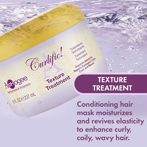 Aphogee Curlific Hair Mask for Curly & Damaged Hair - 8 Fl Oz