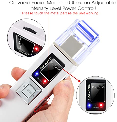 Portable Galvanic Microcurrent Face Lift Massager | Anti-Aging Skin Firming