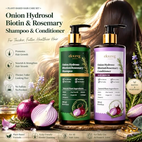 Onion Hydrosol Biotin Shampoo & Conditioner Set