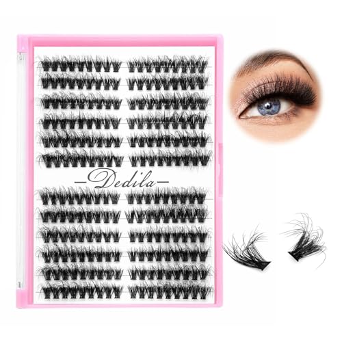 60D Fluffy Lash Clusters 8-16mm Mix - 216 Piece DIY Extensions