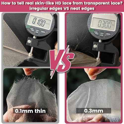 5x5 14 inch HD Lace Closure Human Hair Skin-like 0.1mm thin frontal 100% Virgin Hair pre plucked Natural Black Body Wave