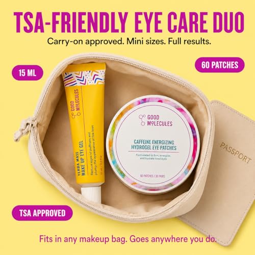 Good Molecules Energizing Eye Set - Caffeine & Yerba Mate