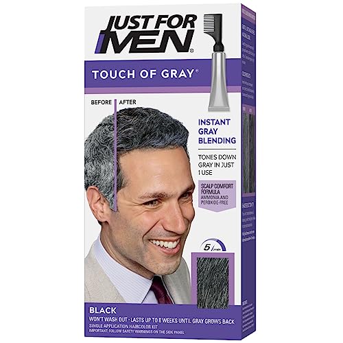 Just For Men Touch of Gray Hair Color Kit - Salt & Pepper Look