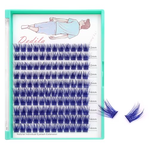 Blue Individual Lash Clusters 12-14mm - 120 Count