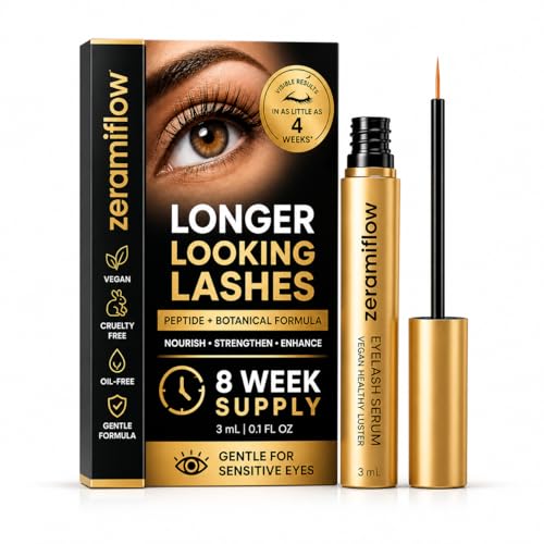 ZeramiFlow Eyelash Serum – Fuller, Longer Lashes