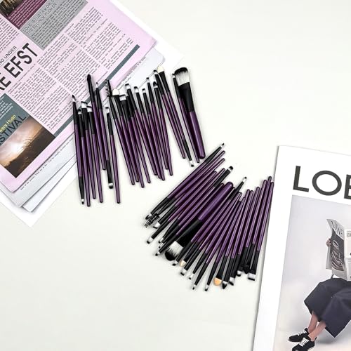 Professional Makeup Brush Set - Face & Eye Brushes