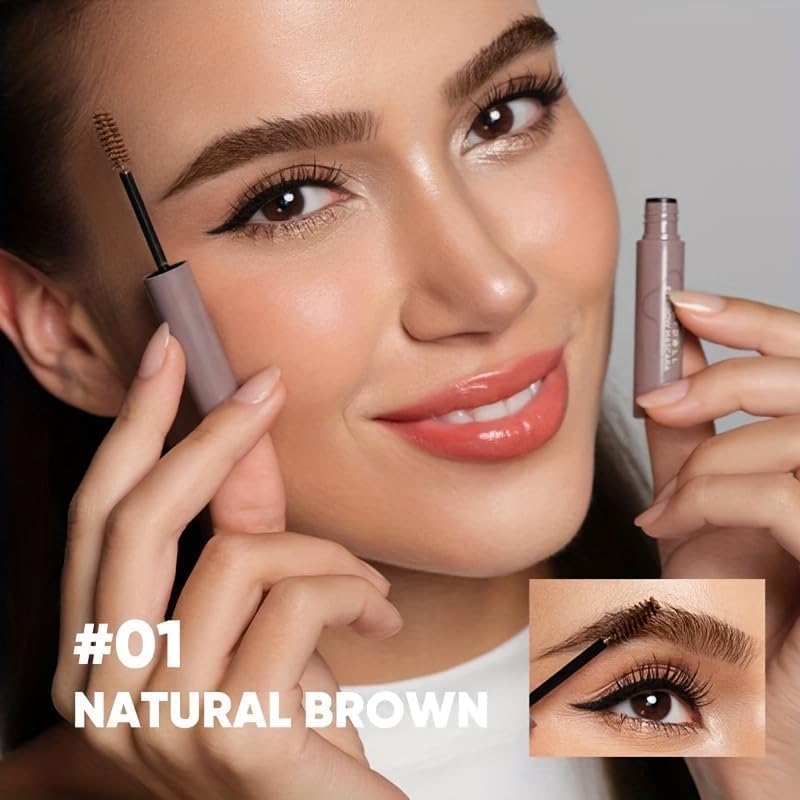 JUDYDOLL 2-in-1 Eyebrow Mascara Waterproof Feathered Brows