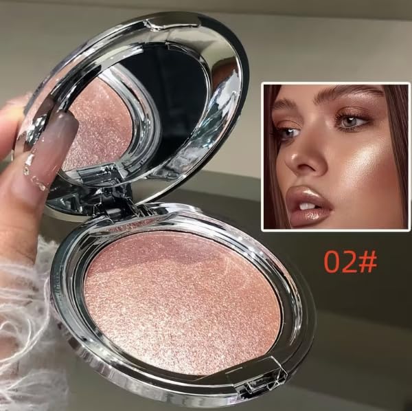 Pink Glow Waterproof Shimmer Highlighter Cream