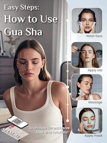 Gua Sha Facial Tool - Stainless Steel Silver for Skin Care & Massage - Rena Chris