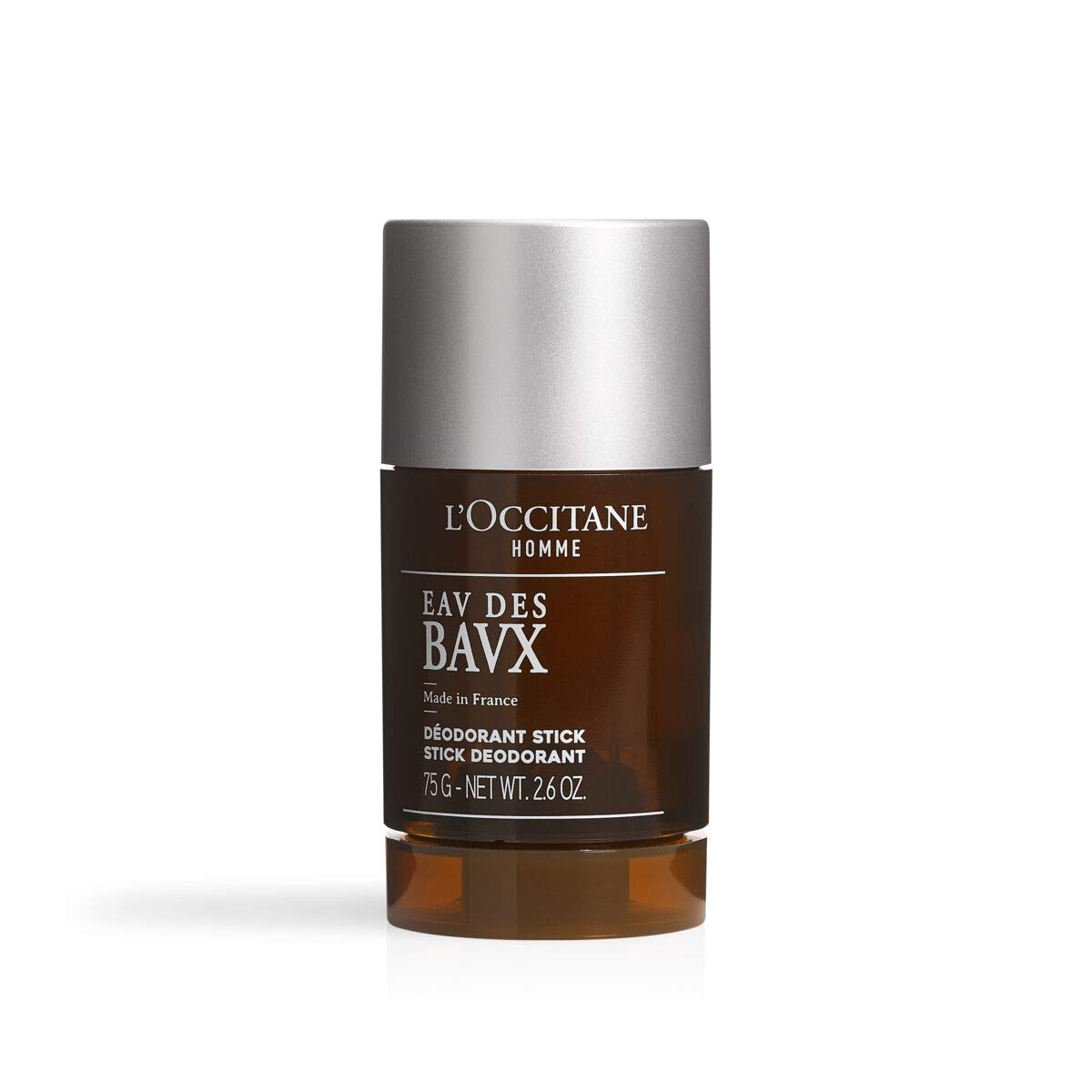 L'Occitane Eau des Baux Stick Deodorant, 2.6 Oz.: Alcohol-Free, Dries Quickly, Fresh Cypress Scent, Help Prevent Odors